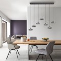 POSH 7 lampa wisząca szara 15695-15