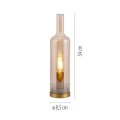 BOTTLE lampa stołowa bursztynowa 14006-27