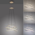 PURE E-FLYING RINGS lampa wisząca brązowa 2566-97