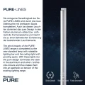 PURE-LINES lampa podłogowa aluminium 421-95