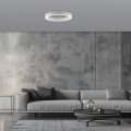 PURE LINES ROUND lampa sufitowa biała fi 35cm 6310-16