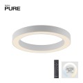 PURE LINES ROUND lampa sufitowa biała fi 35cm 6310-16