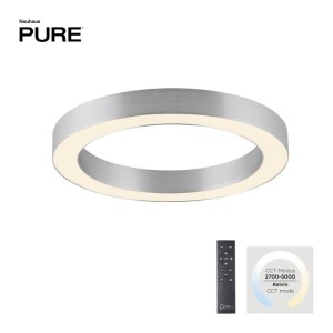 PURE LINES ROUND lampa sufitowa stalowa 6310-95