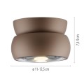 PURE MOVE lampa sufitowa brązowa 6235-97