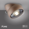 PURE MOVE lampa sufitowa brązowa 6235-97
