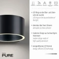 PURE CLIPSE kinkiet szary 8561-15