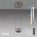 PURE CLIPSE lampa wisząca brązowa 2471-97