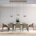 PURE CLIPSE 3 lampa wisząca brązowa 2473-97