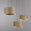 PURE CLIPSE 3 lampa wisząca brązowa 2473-97