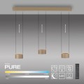 PURE CLIPSE 3 lampa wisząca brązowa 2473-97