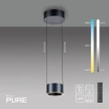 PURE CLIPSE lampa wisząca szara 2471-15