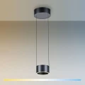 PURE CLIPSE lampa wisząca szara 2471-15
