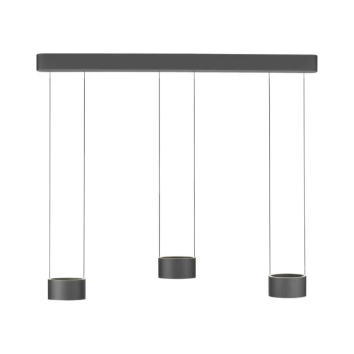 PURE CLIPSE 3 lampa wisząca szara 2473-15