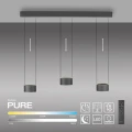 PURE CLIPSE 3 lampa wisząca szara 2473-15