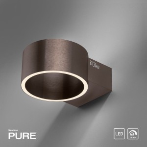 PURE CLIPSE kinkiet metaliczny brąz 8561-34