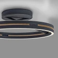 PURE LOOP lampa sufitowa czarna 6552-18