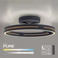 PURE LOOP lampa sufitowa czarna 6552-18