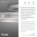 PURE LOOP lampa sufitowa aluminium 6552-95
