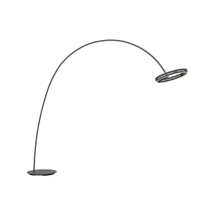 PURE LOOP-BOW lampa podłogowa czarna 561-18