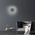 PURE MOON kinkiet szary 9594-15