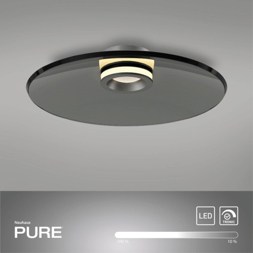 PURE MOON lampa sufitowa szara 6095-15 