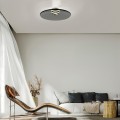 PURE MOON lampa sufitowa szara 6095-15 