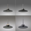 PURE MOON lampa wisząca szara 2191-15