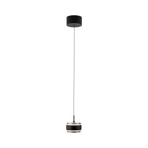 PURE FALLING RINGS lampa wisząca czarna 2503-18 