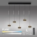 PURE FALLING RINGS 5 lampa wiszącza czarna 2504-18