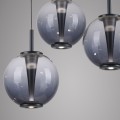 PURE E-INFINITY 10 lampa wisząca szara 2221-15 