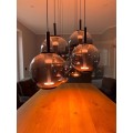 PURE E-INFINITY 10 lampa wisząca brązowa 2221-97 