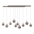 PURE E-INFINITY 10 lampa wisząca brązowa 2221-97 