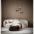 PURE E-INFINITY 3 lampa wisząca brązowa 2222-97