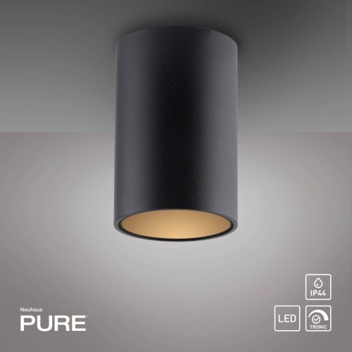 PURE POINT lampa sufitowa czarna 6749-18