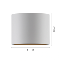 PURE POINT lampa sufitowa biała 6761-16