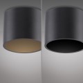PURE POINT lampa sufitowa czarna 6761-18