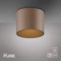 PURE POINT lampa sufitowa brązowa 6761-97