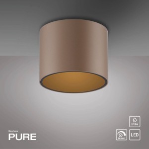 PURE POINT lampa sufitowa brązowa 6761-97