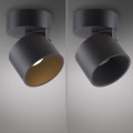 PURE CUP lampa sufitowa czarna 6226-18