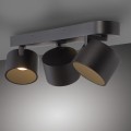 PURE CUP lampa sufitowa czarna 6227-18