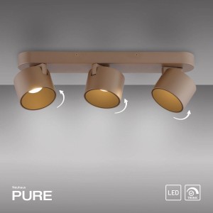 PURE CUP lampa sufitowa brązowa 6227-97