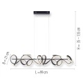CURLS lampa wisząca czarna 19033-18