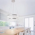 CIRCLE lampa wisząca srebrna 11525-21