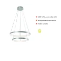 CIRCLE lampa wisząca srebrna 11525-21