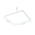FLAT lampa sufitowa biała 14531-16