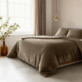 240x200/220 VELVET LINING brąz  velvet poliestrowy kpl pościeli