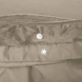 200x220 VELVET PIPING brąz / szary  velvet poliestrowy kpl pościeli