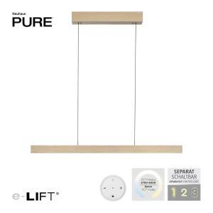 PURE E-MOTION lampa wisząca matowy mosiądz 2570-60