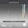 PURE E-MOTION lampa wisząca szara 2570-15 