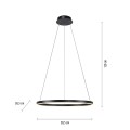 RITUS lampa wisząca antracyt 15394-13 